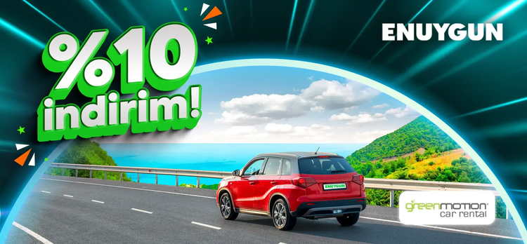 Green Motion araçlarında %10 indirim!
