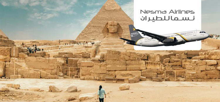 Nesma Airlines'ın %10'a varan indirimli İstanbul-Kahire uçak biletleri ENUYGUN.com'da!