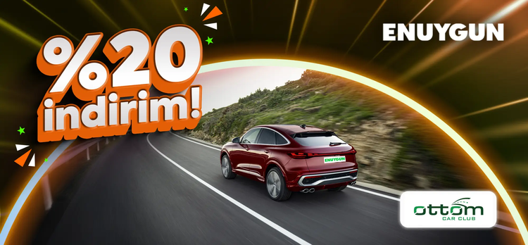 Ottom araçlarında %20 indirim!
