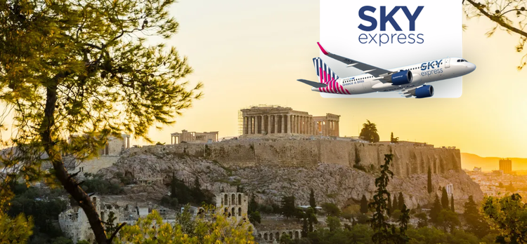 SKY Express'in %10'a varan indirimli yurt dışı uçak biletleri ENUYGUN.com'da!