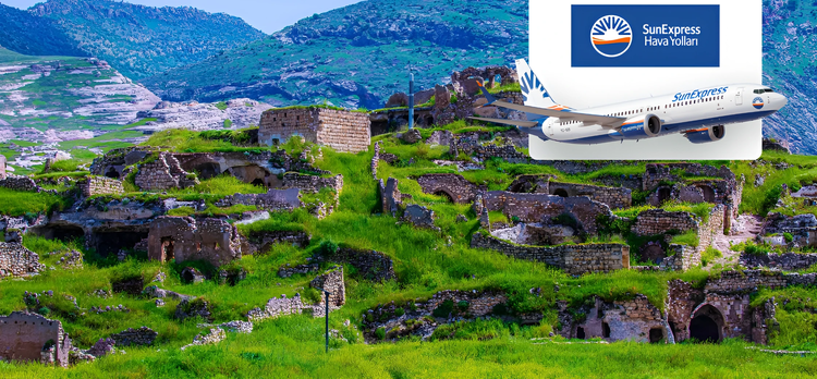 SunExpress'in Antalya ve İzmir çıkışlı Batman uçuşları başlıyor!