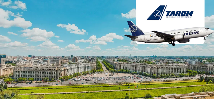 TAROM'un 73€'dan başlayan fiyatlarla indirimli uçak biletleri ENUYGUN.com'da!