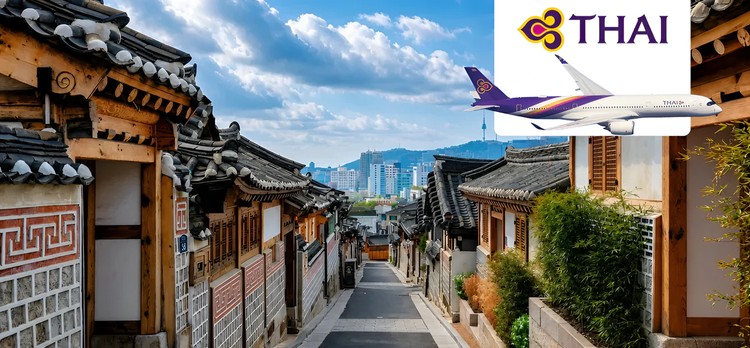 Thai Airways'in 528$'dan başlayan fiyatlarla indirimli yurt dışı uçak biletleri ENUYGUN.com'da!