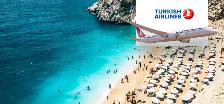 Türk Hava Yolları'nın 1.523 TL'den başlayan fiyatlarla yurt içi uçak biletlerini kaçırma!