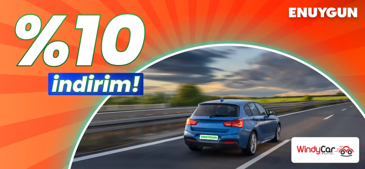 WindyCar araçlarında %10 indirim!