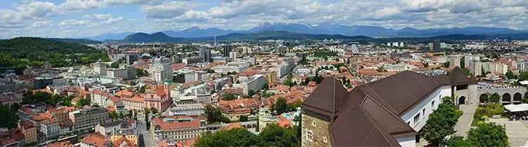 Ljubljana Şehri Panoramik