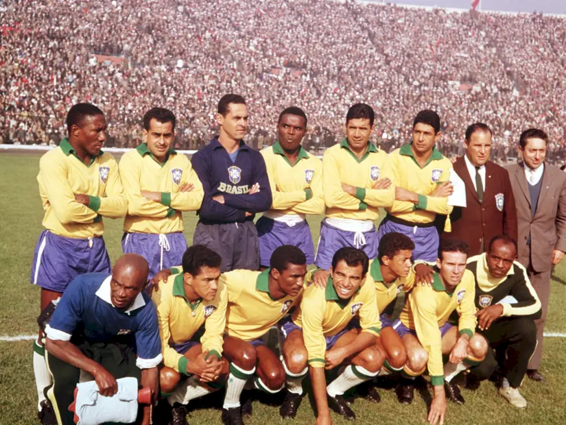 1962 Garrincha, Vava (Brezilya), Sanchez (Şili), Jerkoviç (Yugoslavya), Iwanow (SSCB), Alnert (Macaristan)