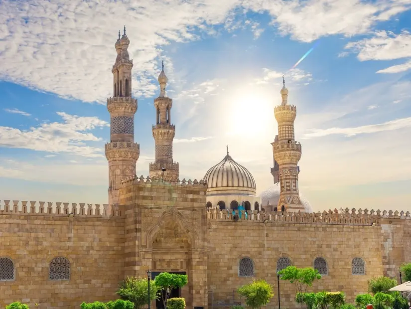 Al Azhar Camii görünümü