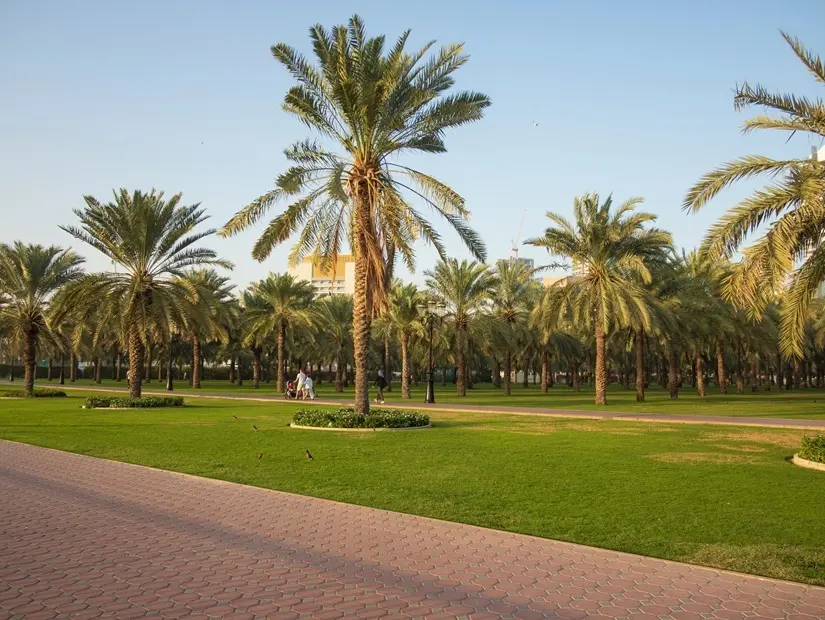 Al Nakheel Vaha Parkı.BAE, Sharjah