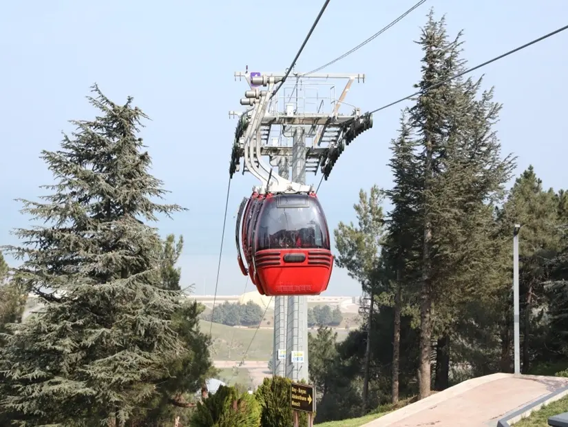 Amisos Teleferik - Samsun görünümü