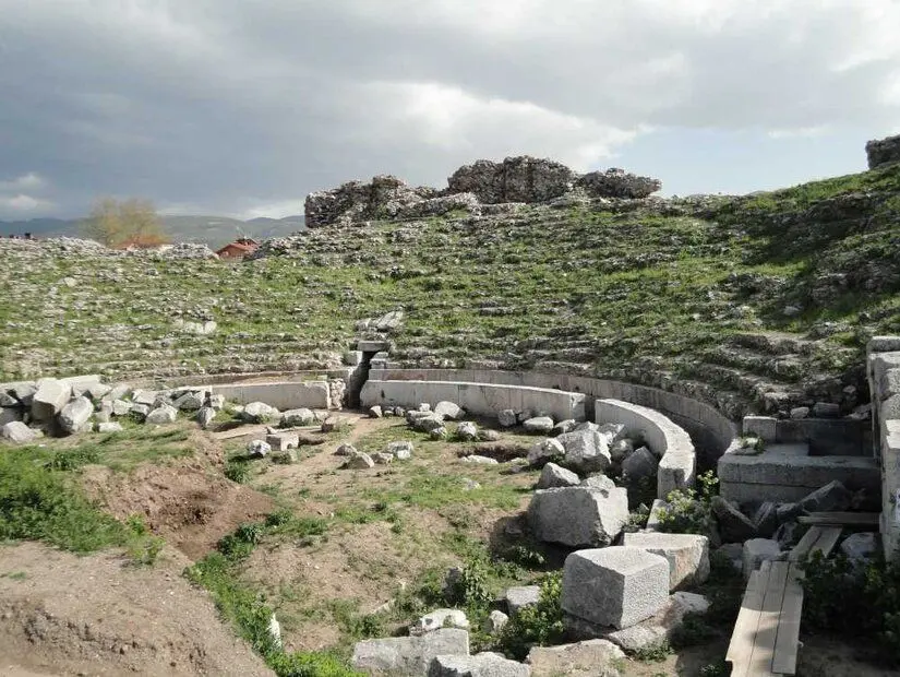 Antik Roma Tiyatrosu görünümü