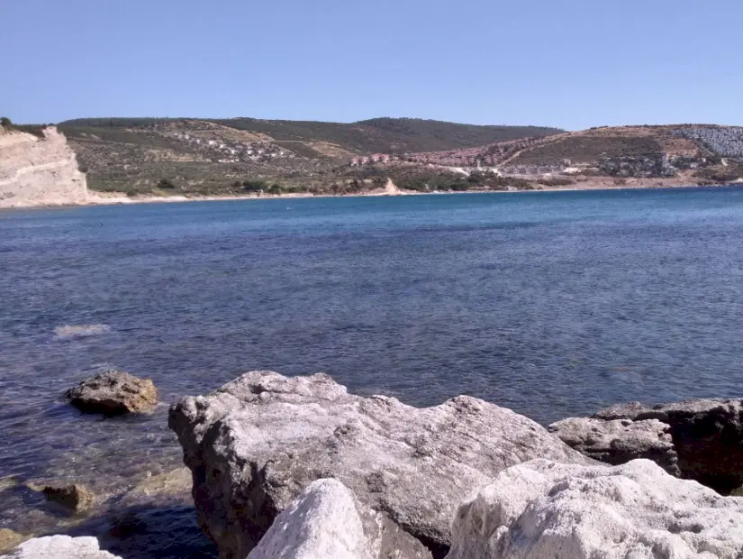 Apollon Plajı görünümü