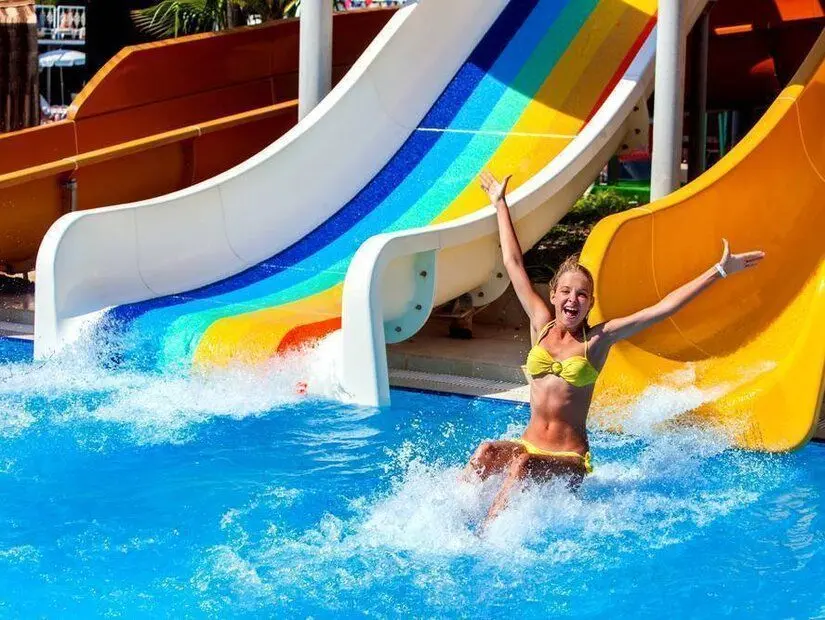 aquapark görünümü