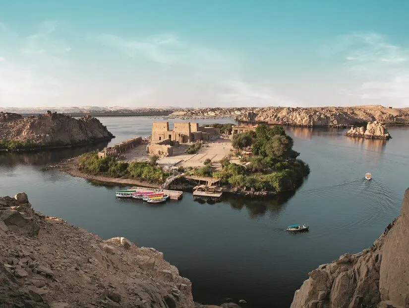 Aswan havadan görünümü