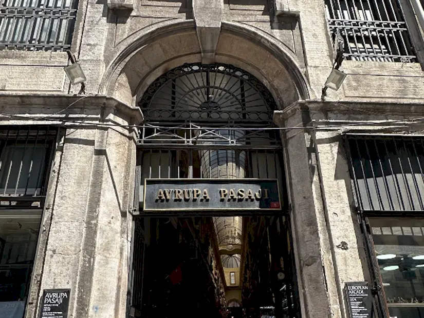 Avrupa Pasajı görünümü