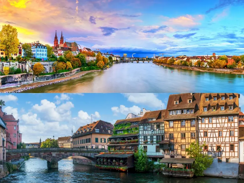 Basel’den Strasbourg’a görünüm