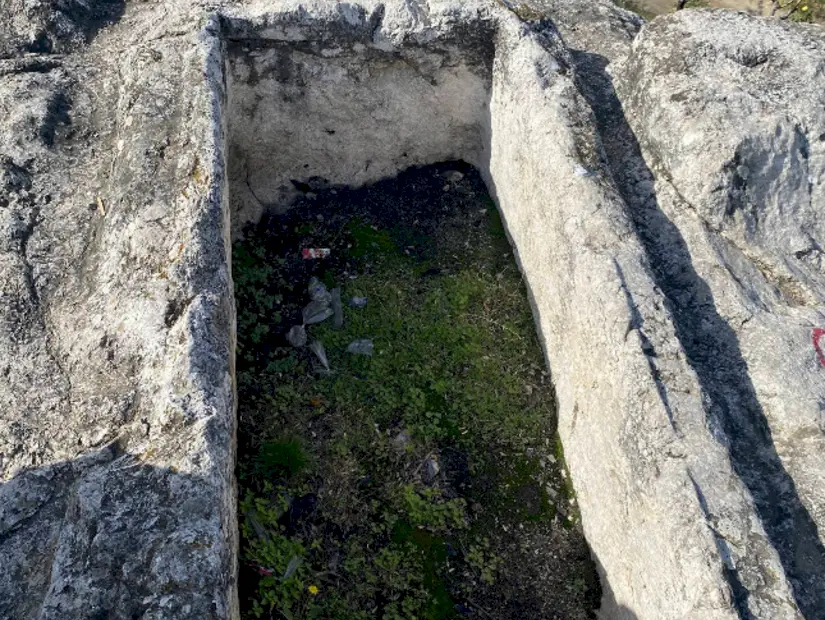 Berber Kaya Anıt Mezarı görünümü