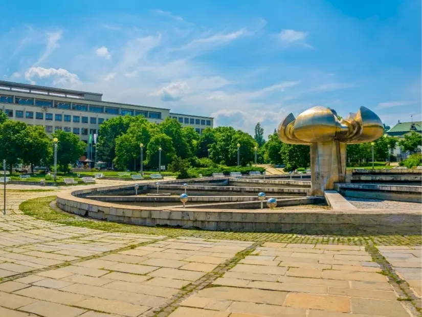 Bratislava Eski Şehir Meydanı görünümü