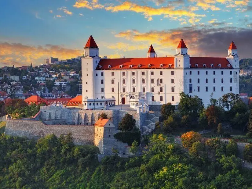 Bratislava Kalesi görünümü
