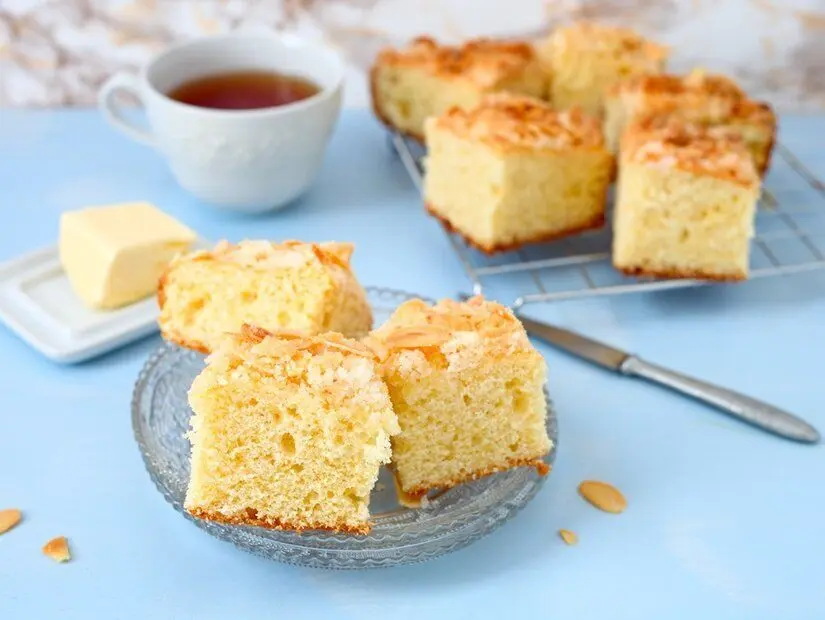 Bremen usulü tereyağlı kek (Bremer butterkuchen)