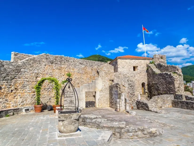 Budva Kalesi görünümü