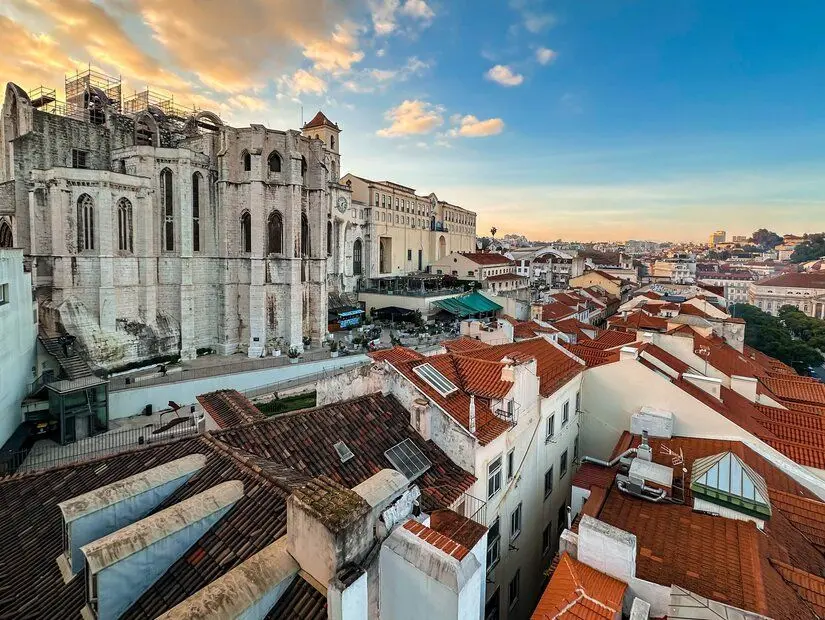 Carmo Manastırı (Convento do Carmo)görünümü