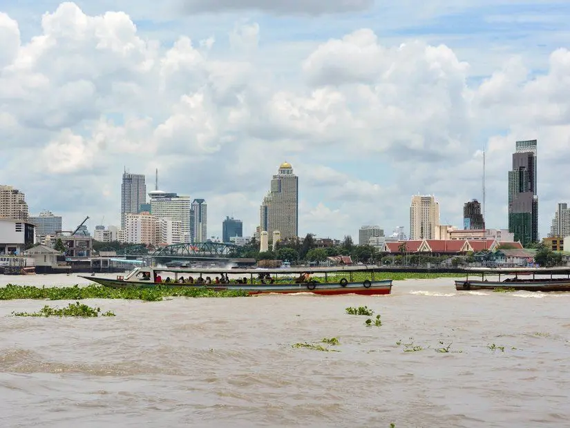 Chao Phraya Nehri görünümü