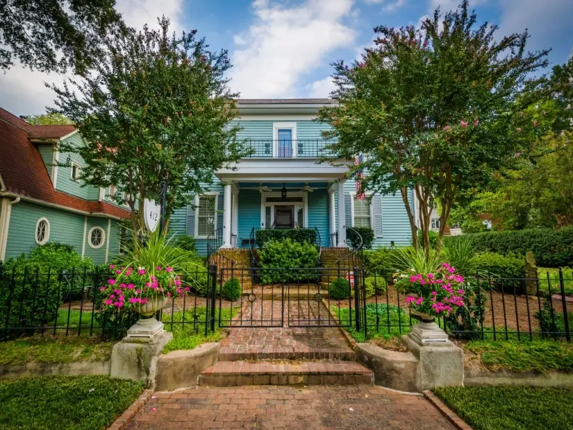 Charlotte, Kuzey Carolina'nın tarihi Dördüncü Koğuşundaki ev.