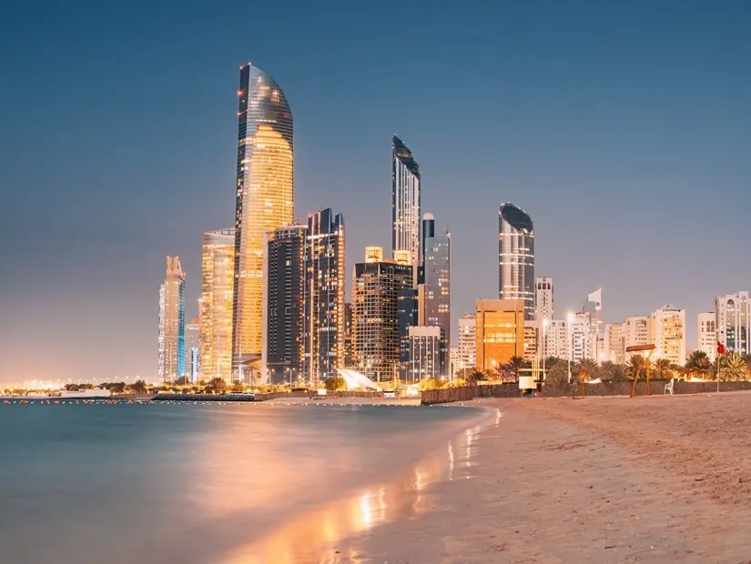 Corniche Plajı görünümü