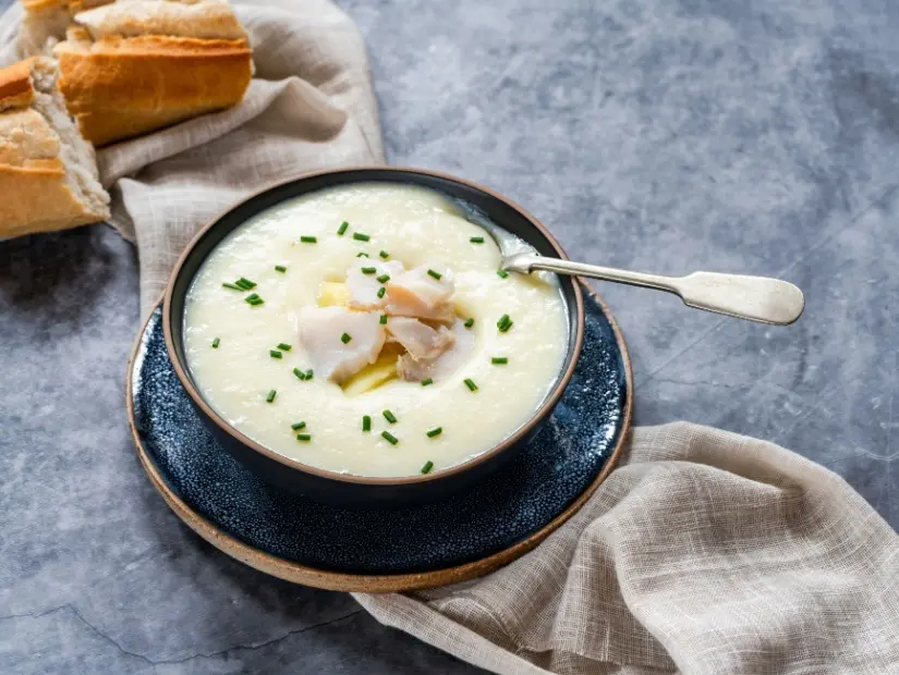 Cullen skink çorbası