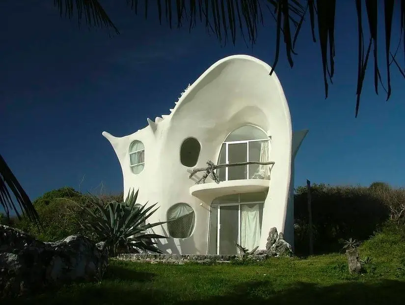 Deniz kabuğu ev