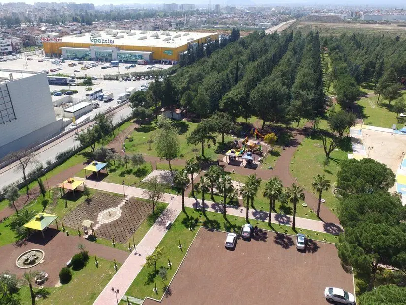 Dokumapark - Kepez havadan görünümü