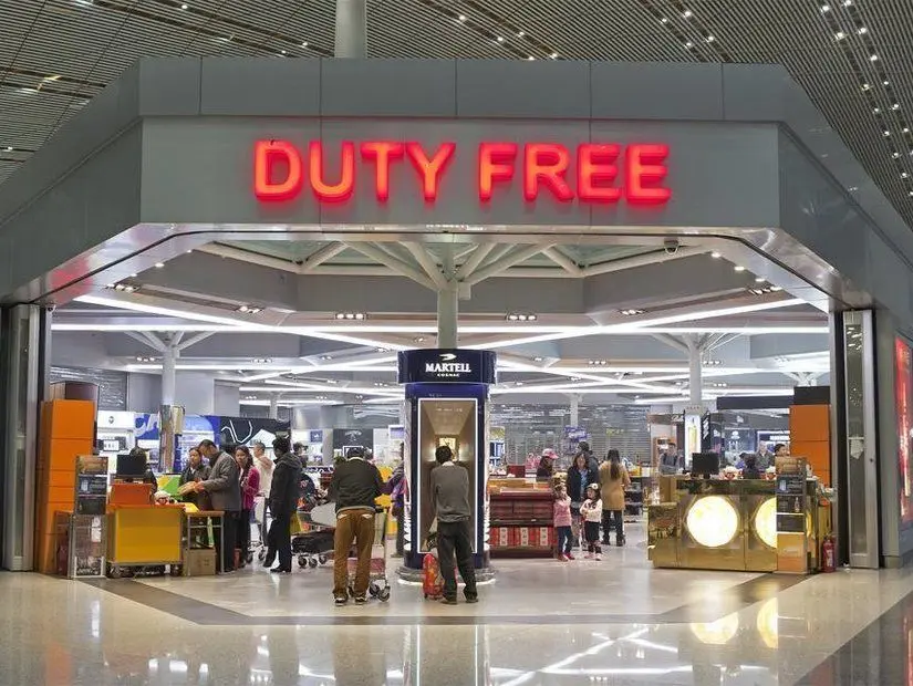 Duty free mağazalarını gezin