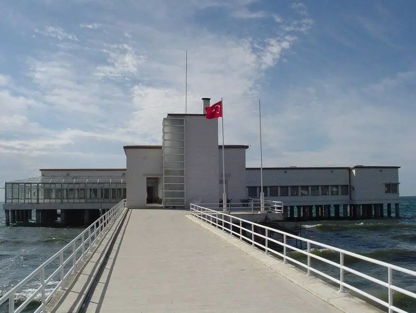 Florya Atatürk Deniz Köşkü görünümü