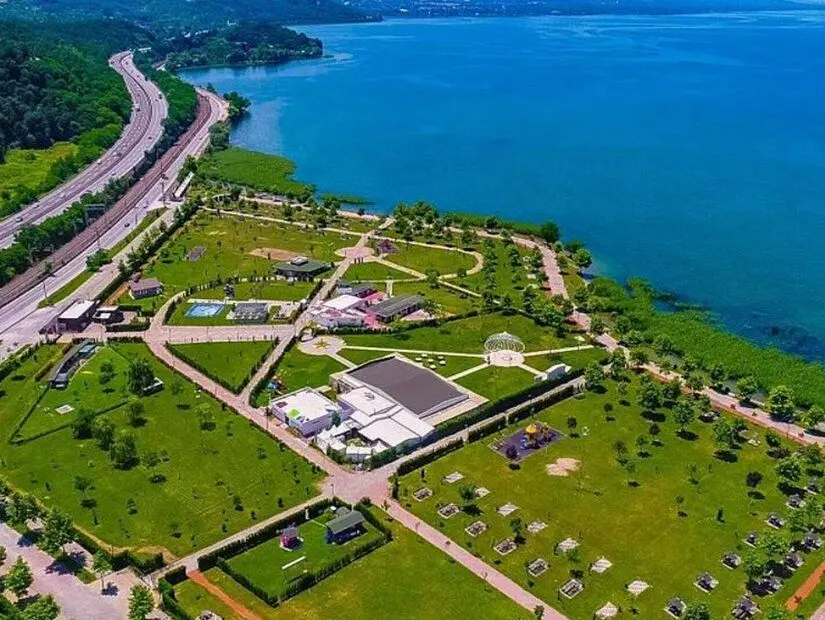 Gölbaşı Piknik Alanı havadan görünümü