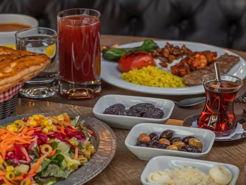 Güllüoğlu Kübban ramazan menüsü