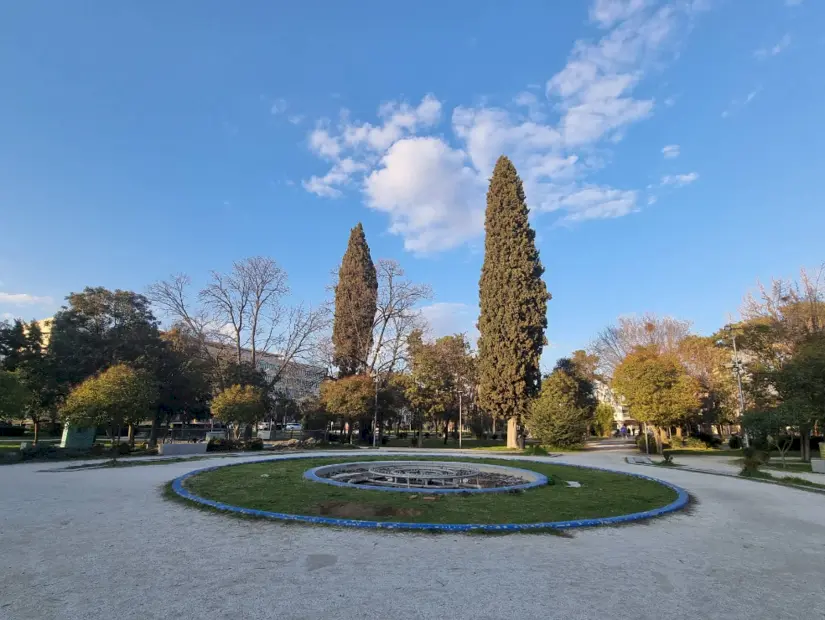 Gümülcine Şehir Parkı görünümü
