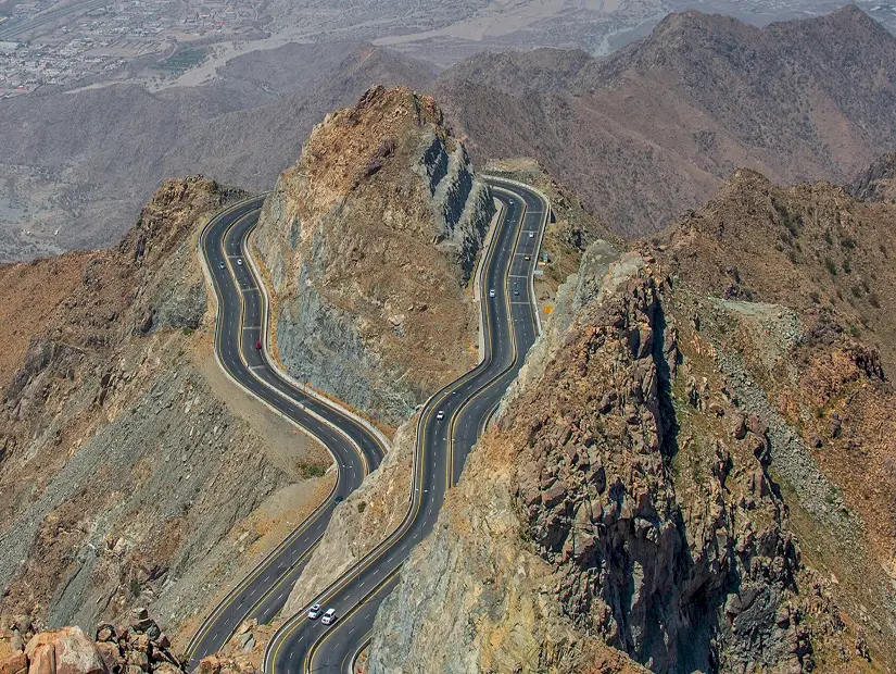 Al Hada Dağı görünümü