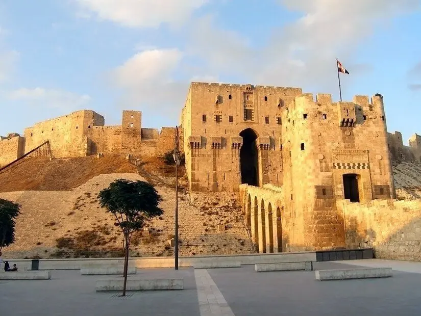Halep kalesi görünümü