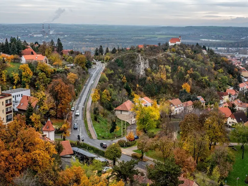 Pecs ya da Pécs, Macaristan'daki Mecsek dağı manzarası