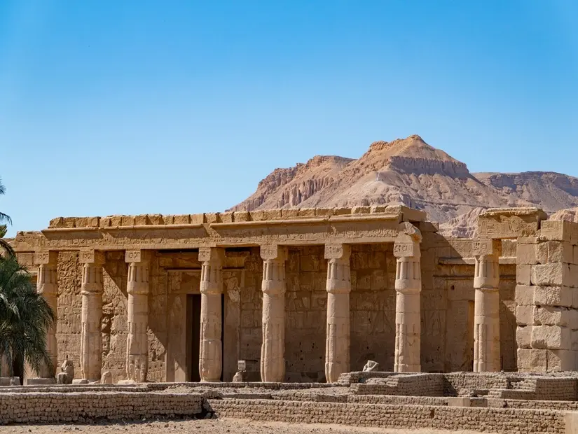 I. Seti Tapınağı görünümü