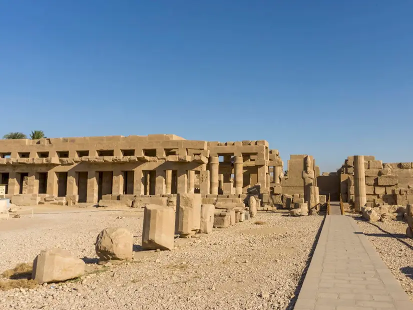 III. Thutmose Tapınağı görünümü