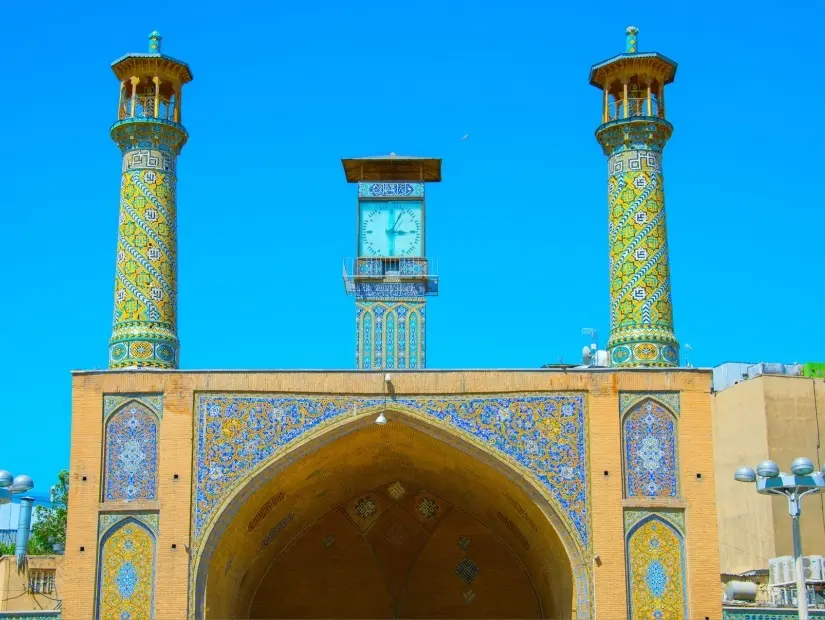 İmam Cafer Sadık Camii (Imam Khomeini Mosque) görünümü