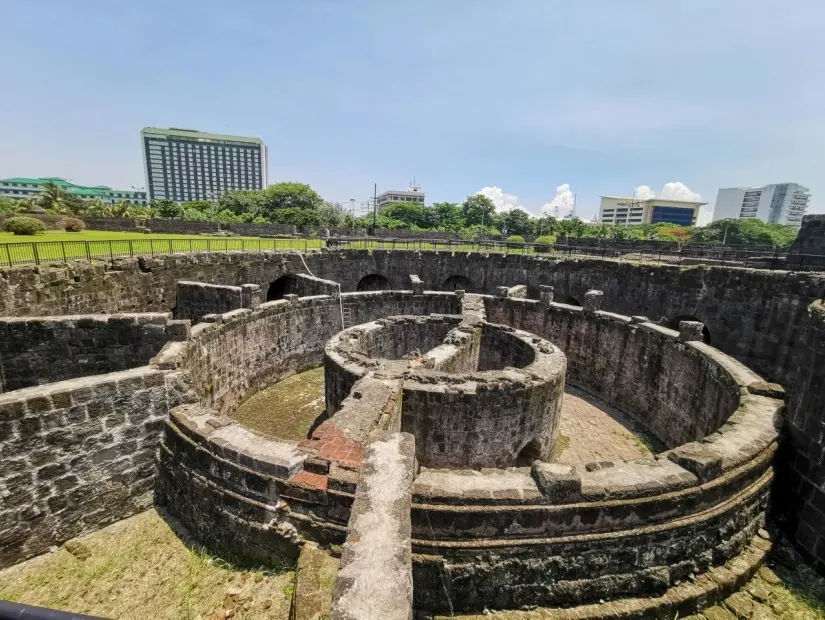 Baluarte De San Diego Dairesel Taş Kale, Intramuros, Manila, Filipinler