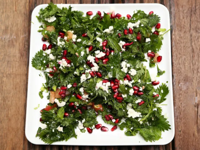 Isırgan otu salatası