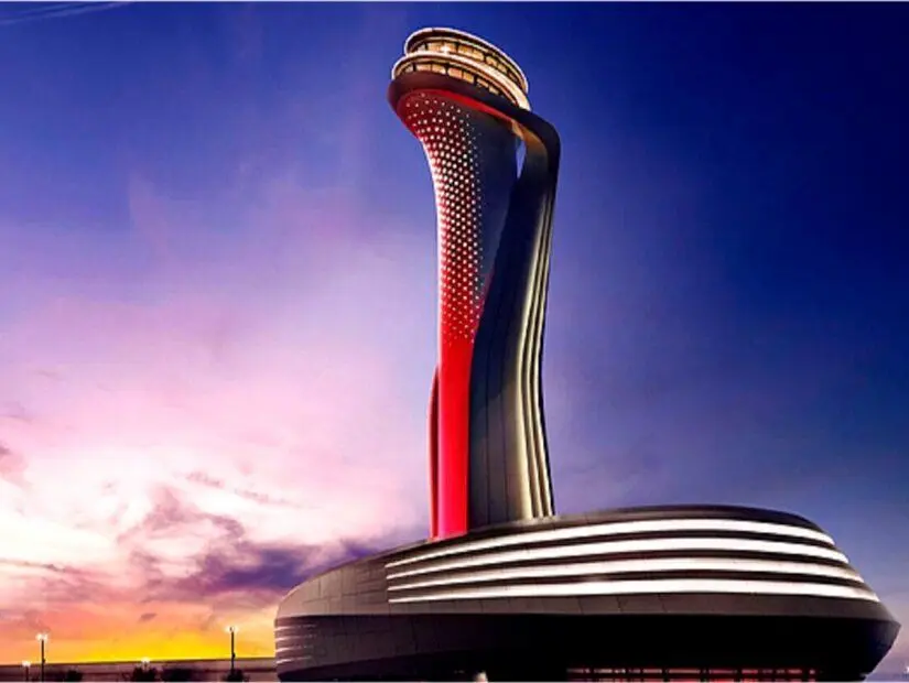 İstanbul yeni havalimanı görünümü