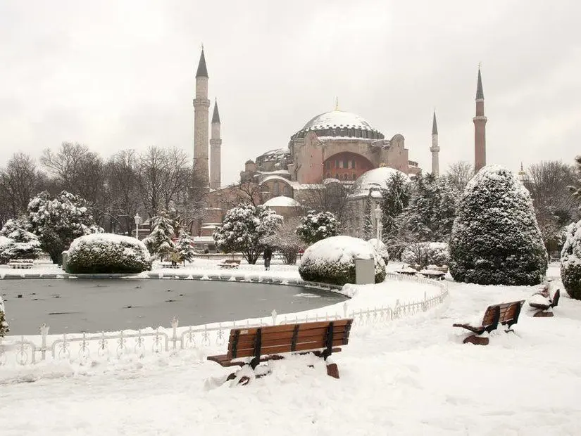 İstanbul karlı