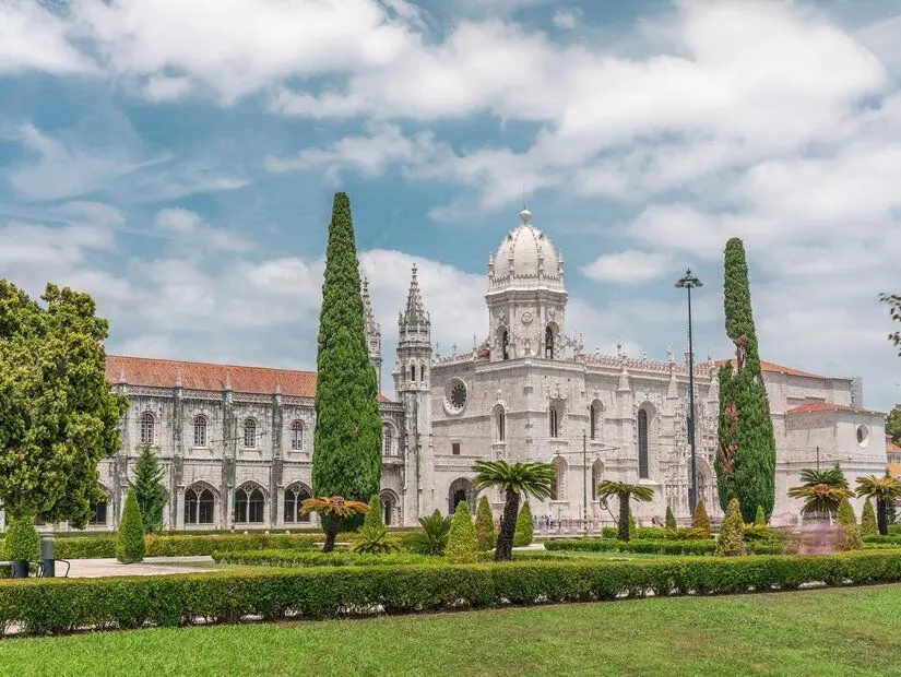 Jeronimos Manastırı (Mosteiro dos Jerónimos) görünümü