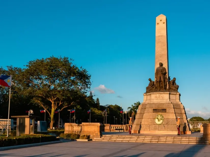 Jose Rizal Anıtı görünümü