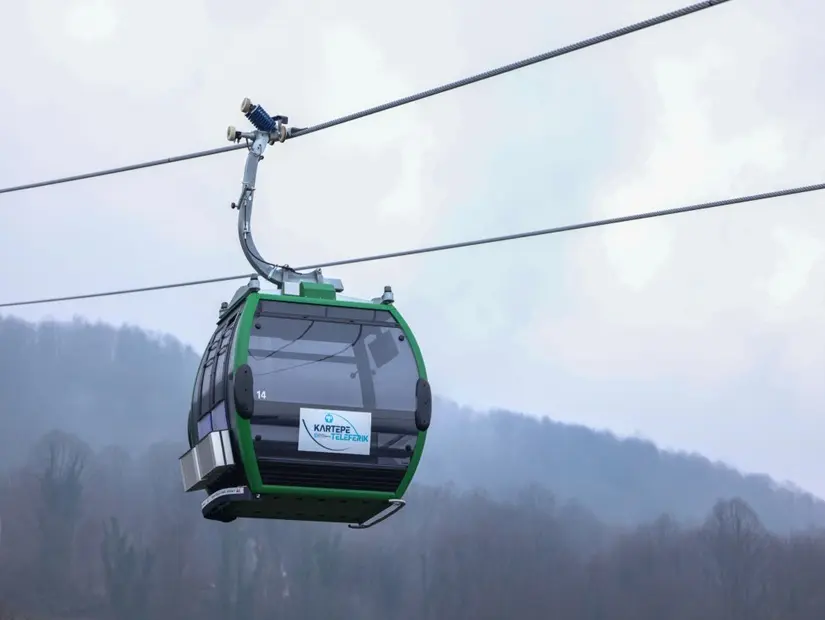 Kartepe Teleferik - Kocaeli görünümü